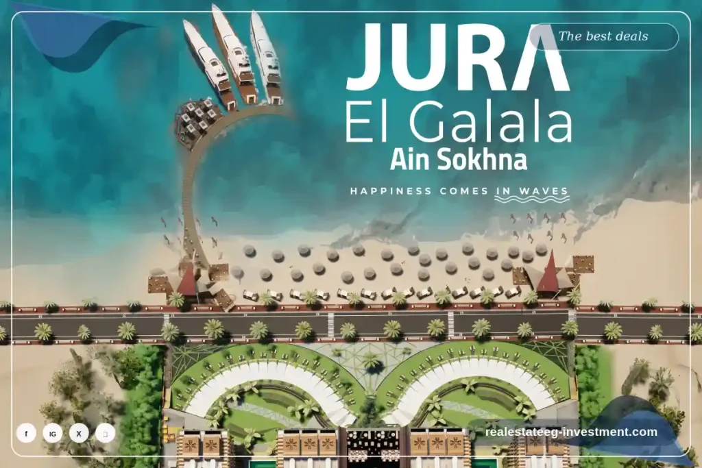 قرية جورا الجلاله العين السخنة Jura El Galala