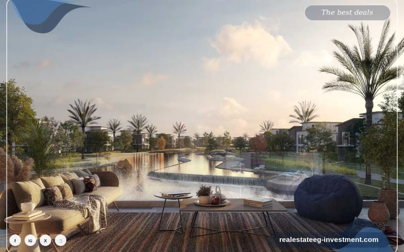 كريك تاون القاهرة الجديدة Creek Town New Cairo بمقدم 10%