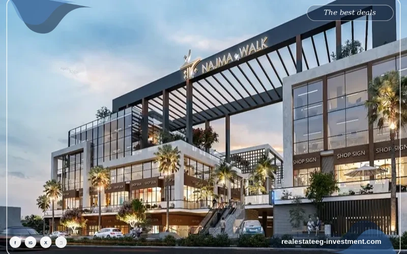 مول نجمة ووك القاهرة الجديدة Najma Walk Mall New Cairo