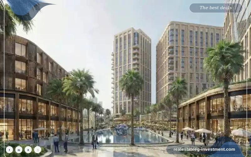 مشروع ذا سباين طلعت مصطفى The Spine TMG تفاصيل واسعار