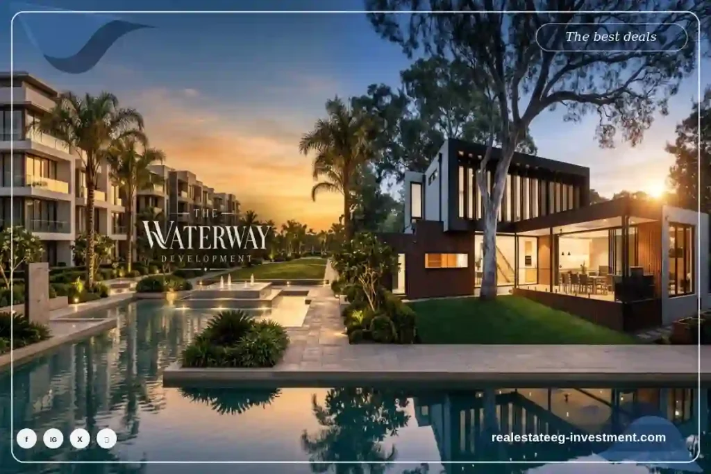كمبوند واتر واي ويست الشيخ زايد | Waterway West New Zayed