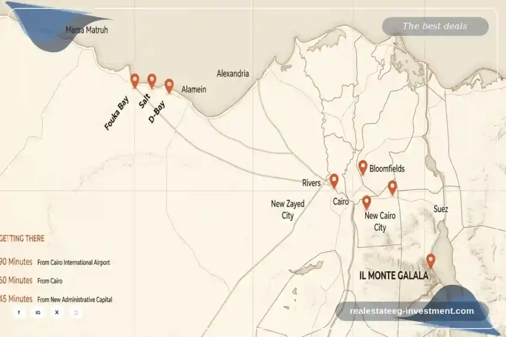 أبراج المونت جلالة العين السخنة Galala Towers Ain Sokhna