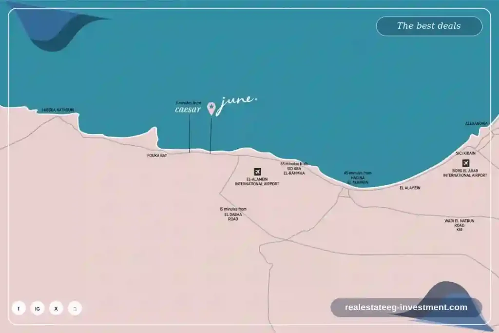قرية جون سوديك الساحل الشمالي June Sodic North Coast